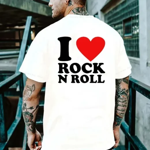 Футболка PrintBro I Love Rock n Roll
