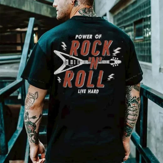 Футболка PrintBro Rock n Roll Art.001