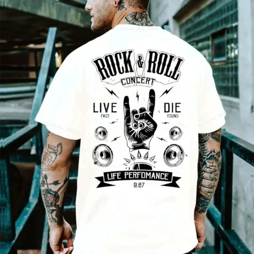 Футболка PrintBro Rock n Roll Art.002
