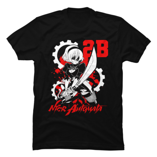 Футболка PrintBro Nier: Autojustice Art.005