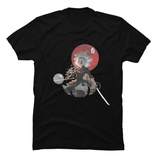 Футболка PrintBro Nier: Autojustice Art.008