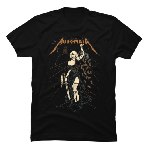 Футболка PrintBro Nier: Autojustice Art.010