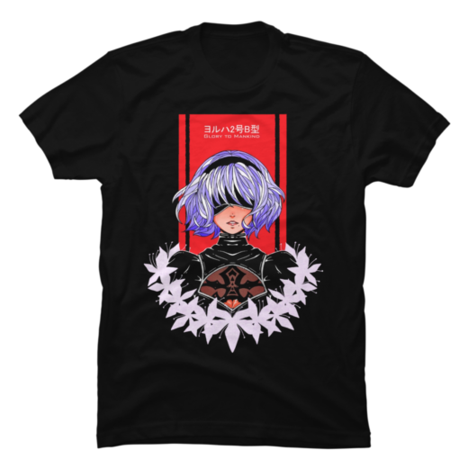 Футболка PrintBro Nier: Autojustice Art.012