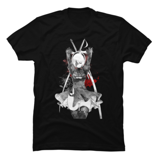 Футболка PrintBro Nier: Autojustice Art.013