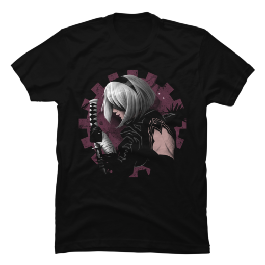 Футболка PrintBro Nier: Autojustice Art.014