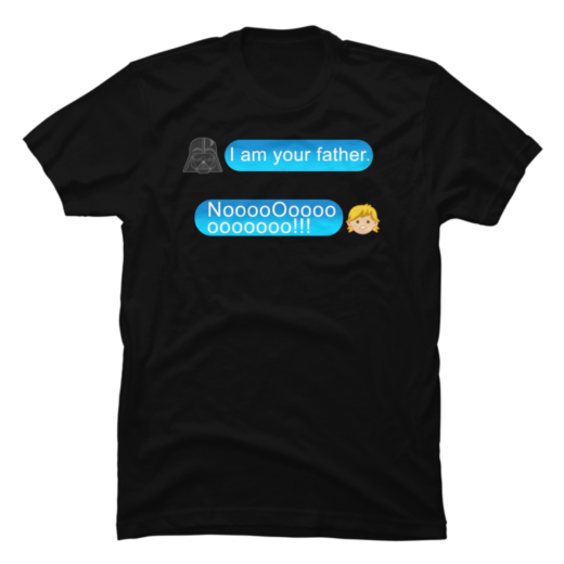 Футболка PrintBro I'm Your Father Text Message