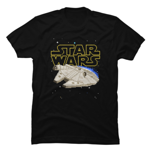 Футболка PrintBro Millenium Falcon Squared