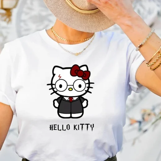 Футболка PrintBro HP Hello Cute Kitty Art.001