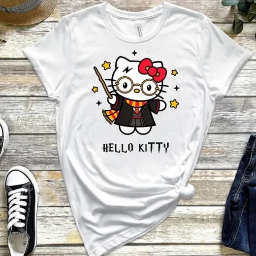 Футболка PrintBro HP Hello Cute Kitty Art.002