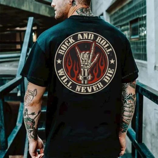 Футболка PrintBro Rock and Roll Art.002