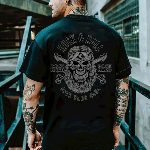 Футболка PrintBro Rock and Roll Art.004