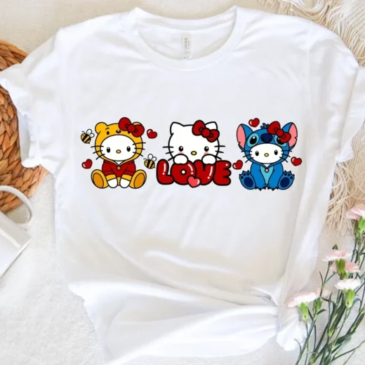 Футболка PrintBro Hello Kitty Love