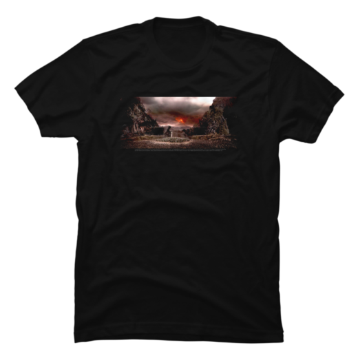 Футболка PrintBro The Lord Of The Rings Black Gate Battle