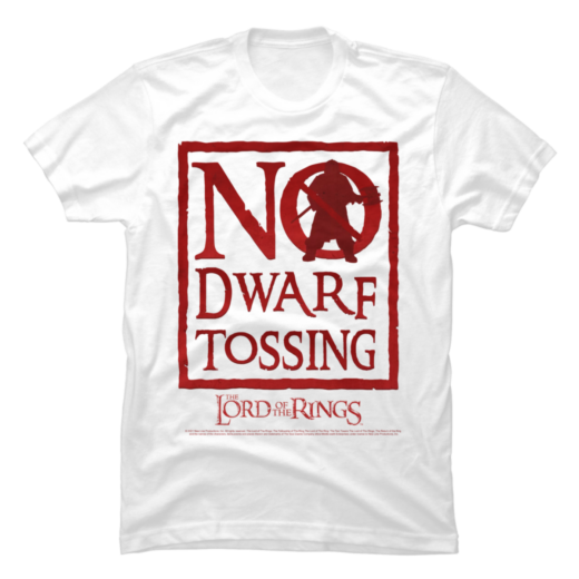 Футболка PrintBro The Lord of the Rings No Dwarf Tossing