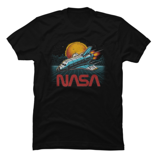 Футболка PrintBro NASA Synthwave