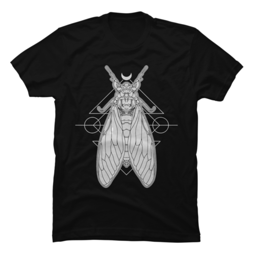 Футболка PrintBro Goth Witch Wicca & Wiccan Cicada