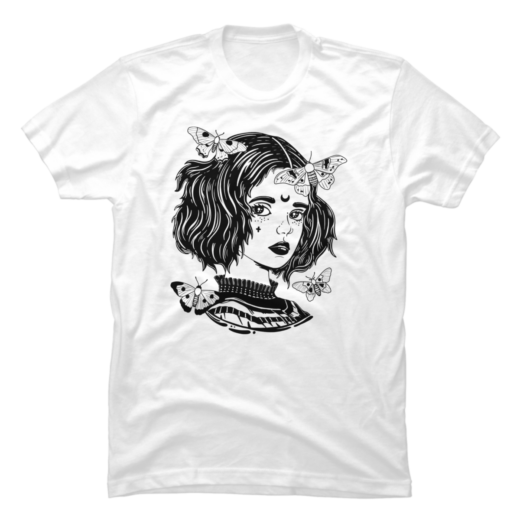 Футболка PrintBro Gothic Girl Art.002