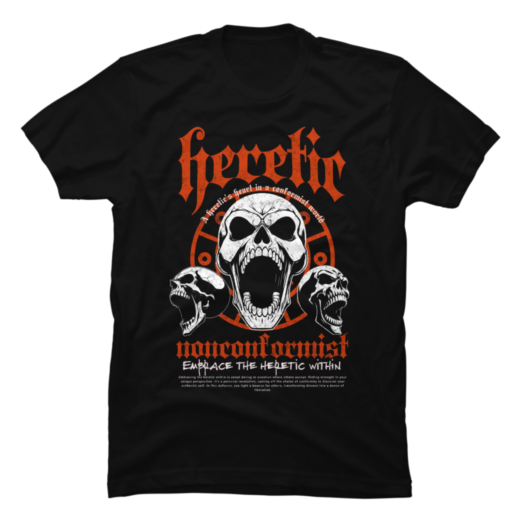 Футболка PrintBro Triple Skulls Design