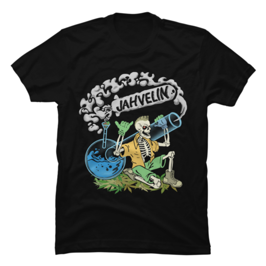 Футболка PrintBro Jahvelin_cannabis retro