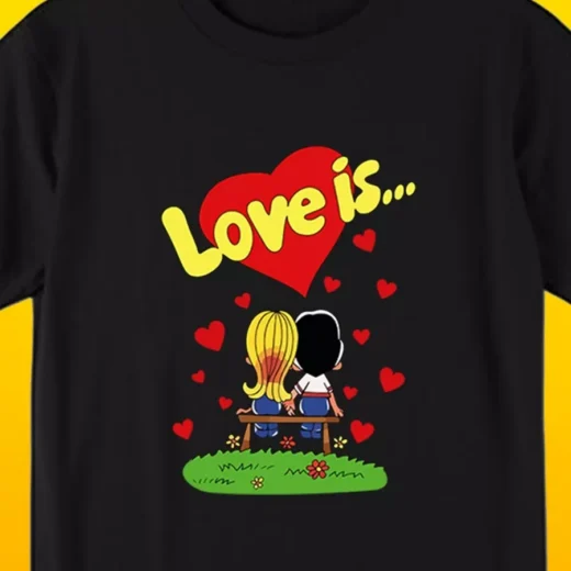 Футболка PrintBro love is Art.001