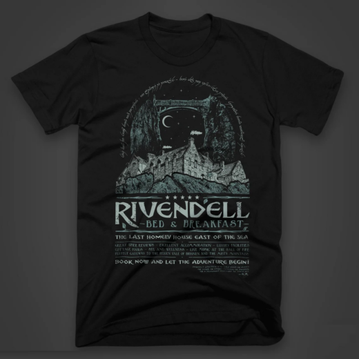 Футболка PrintBro The Lord Of The Rings — Rivendell