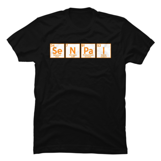 Футболка PrintBro Senpai Art.006