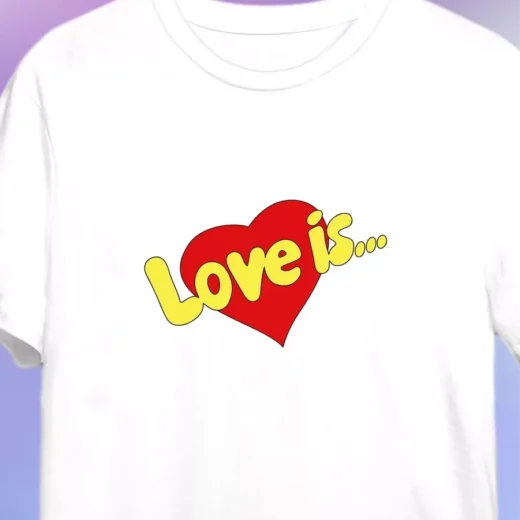 Футболка PrintBro love is unisex Art.004