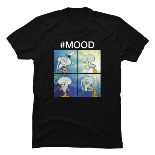 Футболка PrintBro Squidward Mood unisex