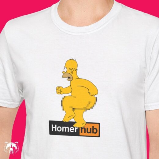 Футболка PrintBro Homer Simpson's Hub unisex