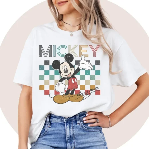 Футболка PrintBro Mickey Mouse Retro unisex Art.002
