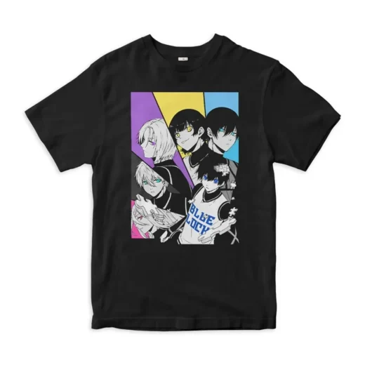 Футболка PrintBro Синяя Тюрьма: Блю Лок unisex Art.002