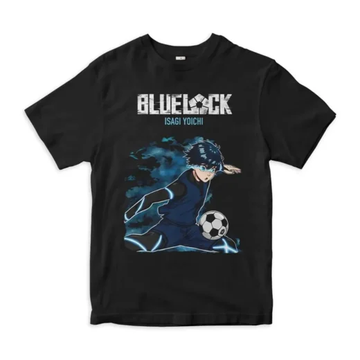 Футболка PrintBro Синяя Тюрьма: Блю Лок unisex Art.003
