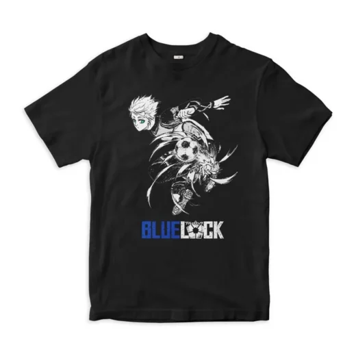 Футболка PrintBro Синяя Тюрьма: Блю Лок unisex Art.006