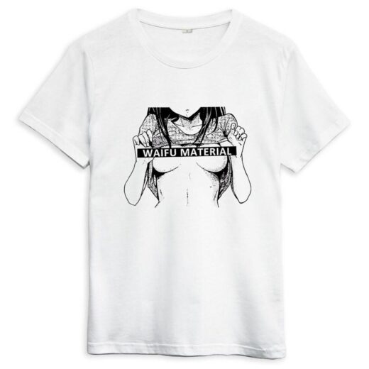 Футболка PrintBro Waifu Material Manga unisex