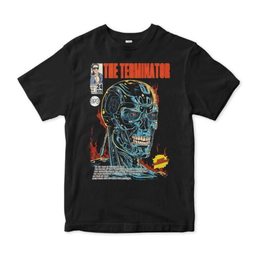 Футболка PrintBro Терминатор unisex Art.007