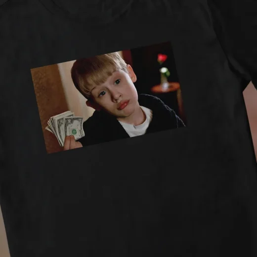 Футболка PrintBro Один дома unisex Art.003
