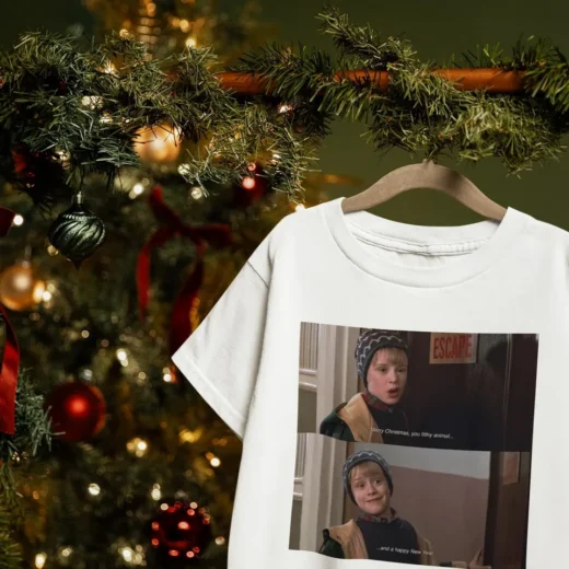 Футболка PrintBro Один дома unisex Art.004