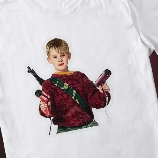 Футболка PrintBro Один дома unisex Art.009