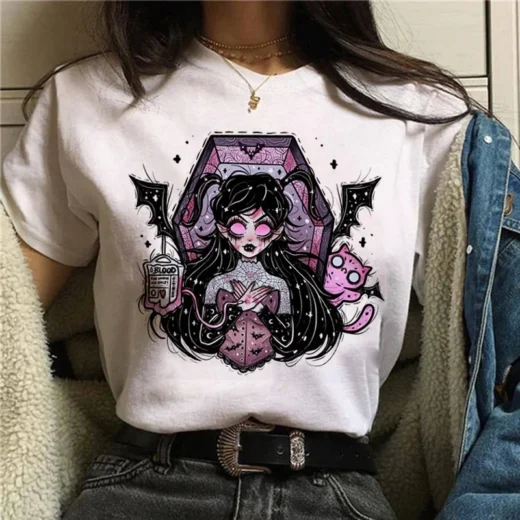 Футболка PrintBro мила естетична готика 20