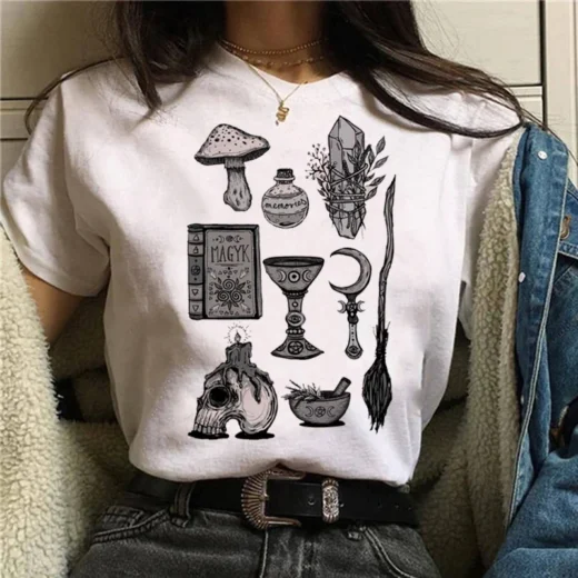 Футболка PrintBro мила естетична готика 4 Art.002