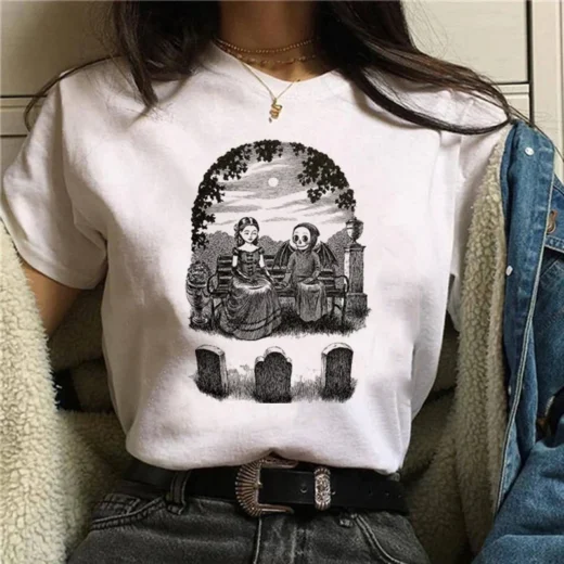 Футболка PrintBro мила естетична готика 8 Art.002