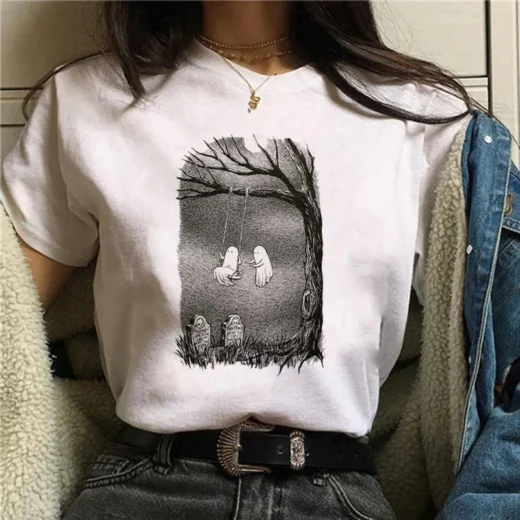Футболка PrintBro мила естетична готика 10 Art.002
