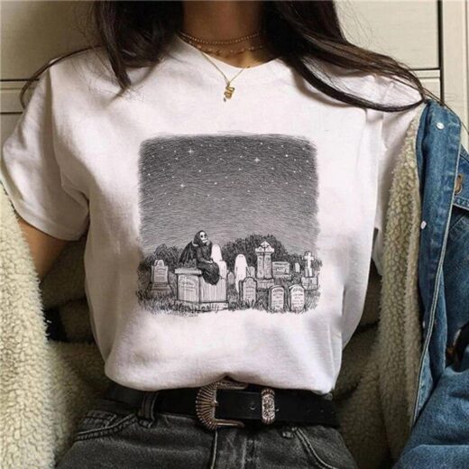 Футболка PrintBro мила естетична готика 5 Art.003