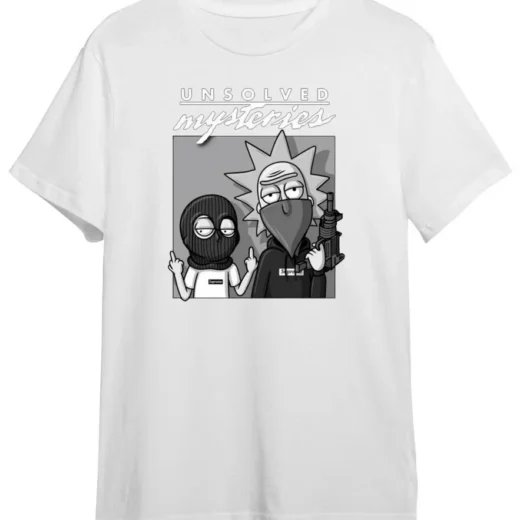 Футболка PrintBro Рік і Морті/Rick and Morty Білий
