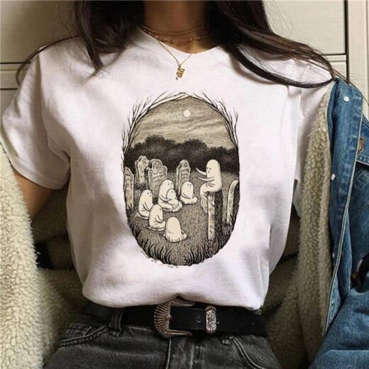 Футболка PrintBro мила естетична готика 7 Art.003
