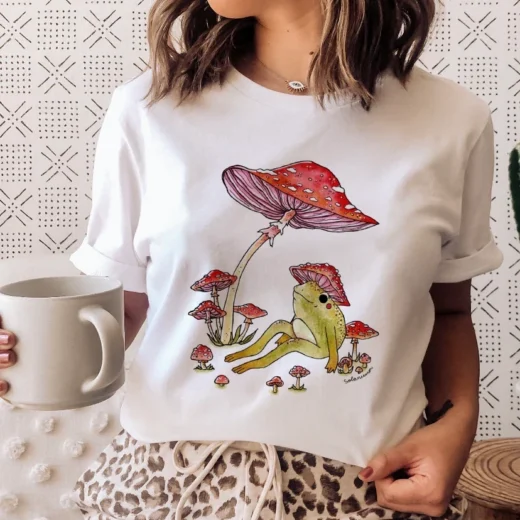 Футболка PrintBro Mushroon Frog 5