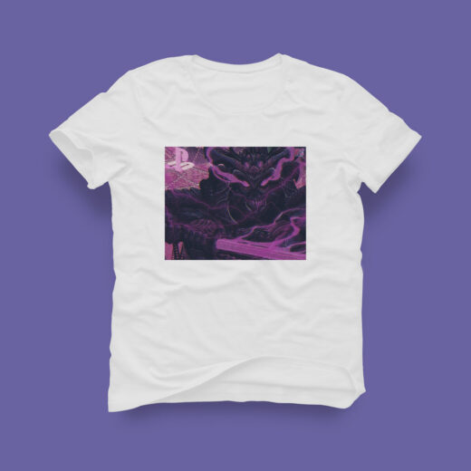 Футболка PrintBro Dark Side V А3, Белая