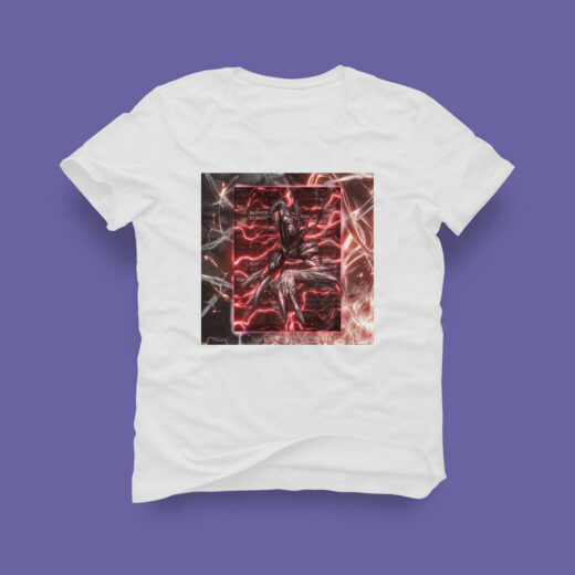 Футболка PrintBro Dark Side VI А3, Белая