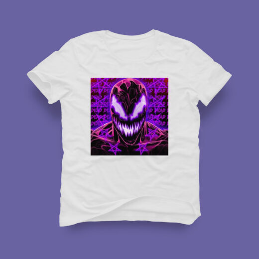 Футболка PrintBro Dark Side VII А3, Белая