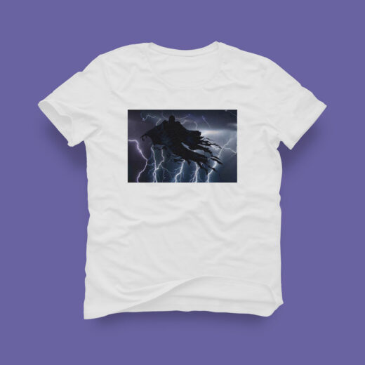 Футболка PrintBro Dark Side VIII А3, Белая